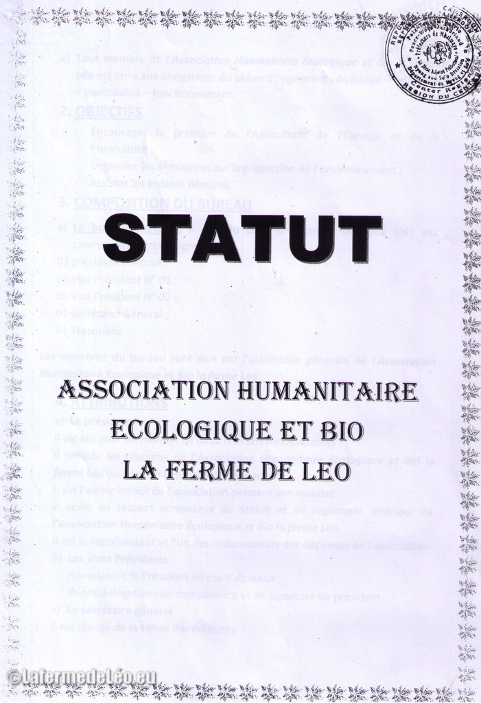 La ferme statut