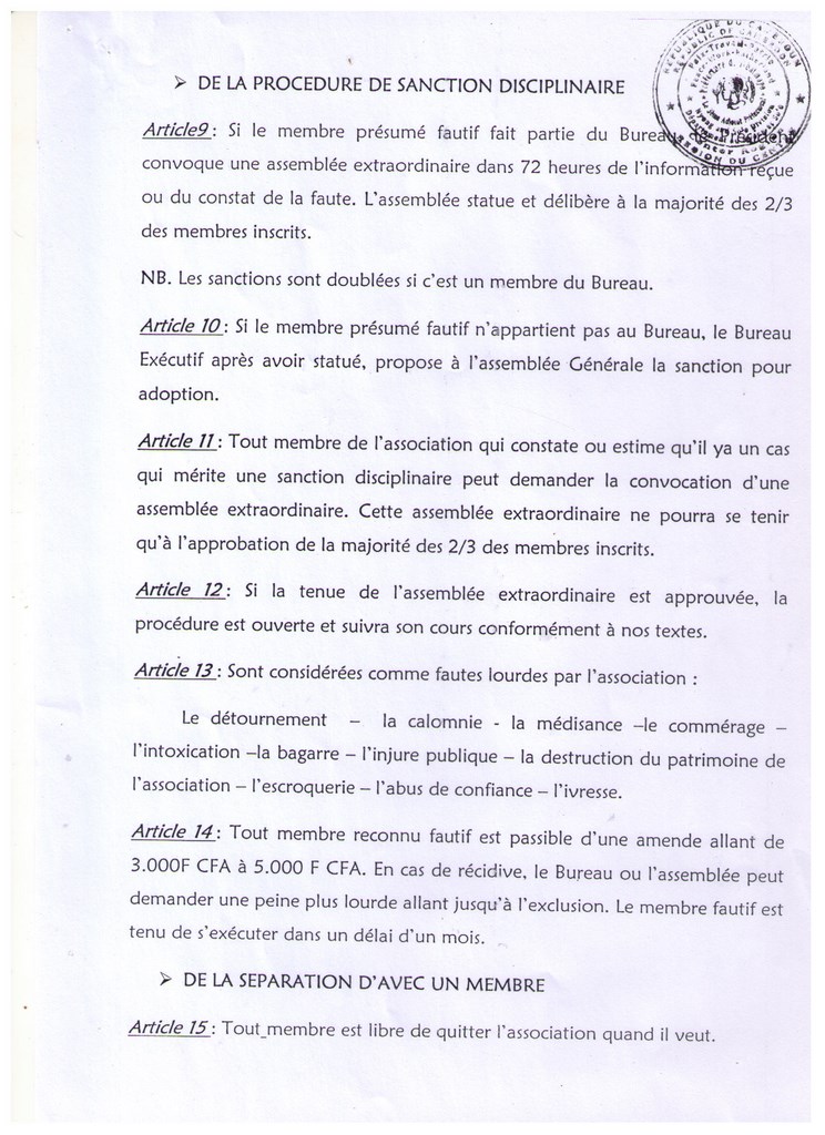 La ferme statut