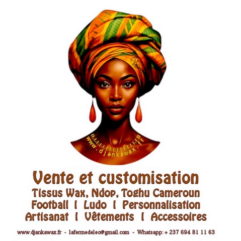 Vente et Customisation de Tissu Pagne Wax, Ndop, Toghu Cameroun Artisanat, Personnalisation Perruque , https://www.djankawax.fr